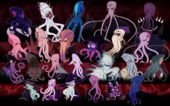 Mind Flayer Colony - Art Fight 2024