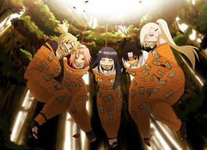 Commission: Naruto girls