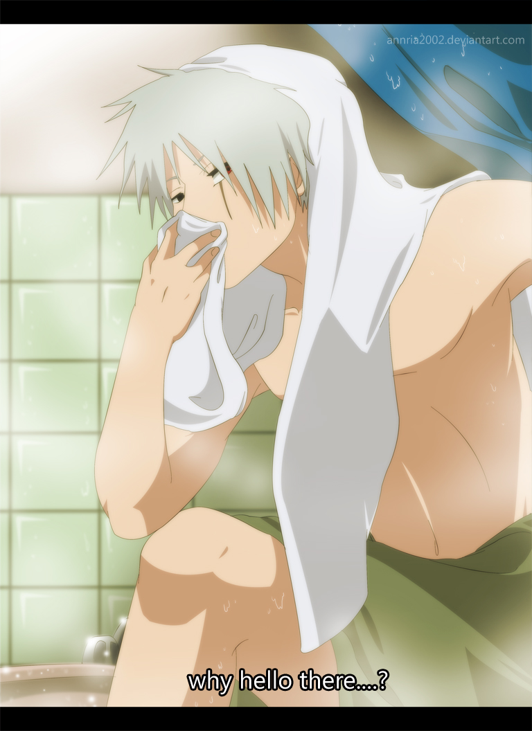 Kakashi's bath time