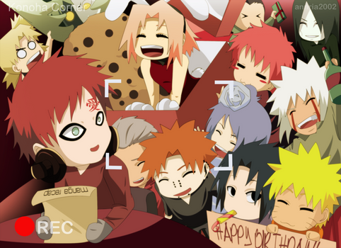 KONOHA CORNER BDAYS :gaara: