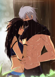 Kakashi and Shirahime: Through the Rain