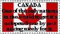 Canada's Autonomy Stamp