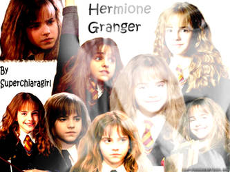 Emma Watson as Hermione in Harry Potter 1-2 and 3