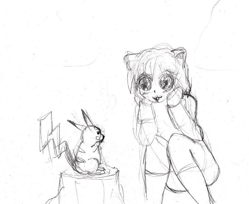 Kitsu Sketch by HitokiriPineapple on DeviantArt