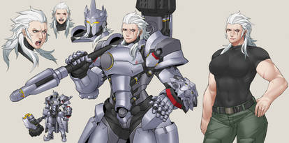 Overwatch Rule63 Reinhardt