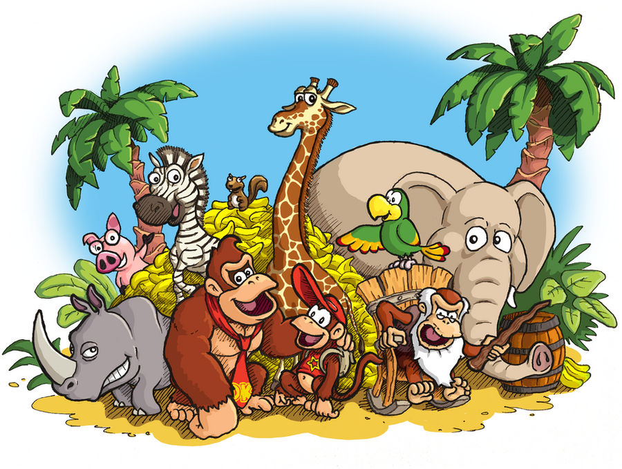 pix Donkey Kong Country Fan Art donkey kong country returns by