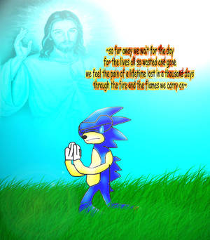 sonic praying