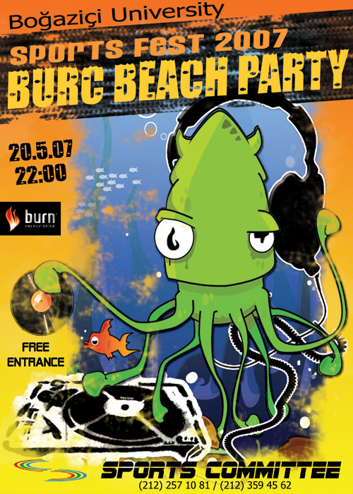 Burc Beach Party