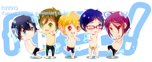 Free! Iwatobi Swim Club Commission by Shaami on DeviantArt