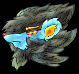 Luxray Headshot