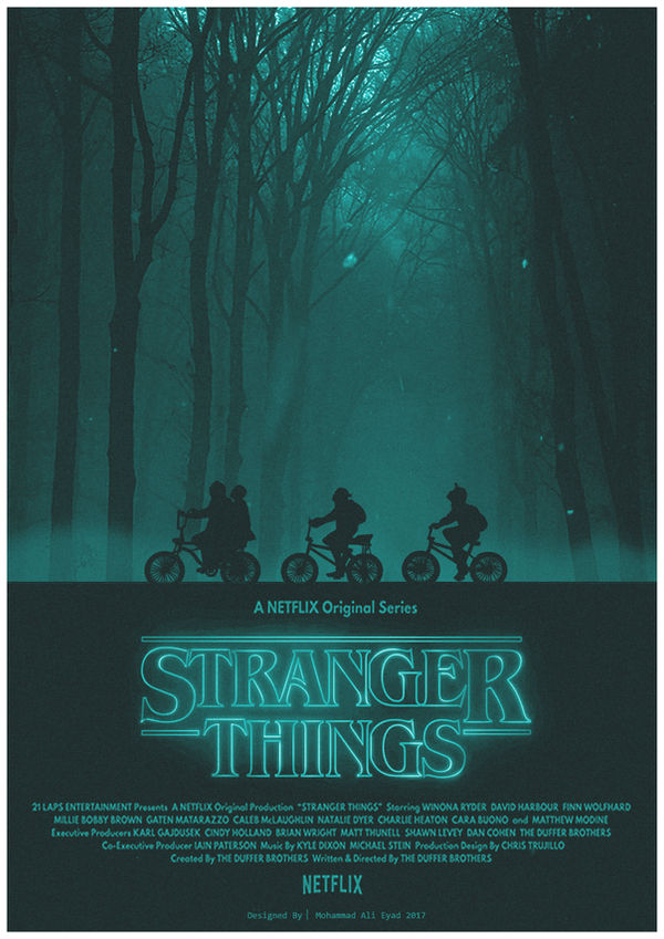 Stranger Things Poster by VaiNik on DeviantArt