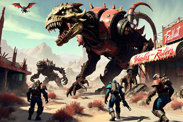 Deathwalker Fallout Fallout-Wasteland-Mutated Deathclaw by slimshaddy6969 on DeviantArt