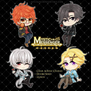 {FOR SALE} Mystic Messenger Charms by icylilies {FOR SALE} Mystic Messenger Charms by icylilies
