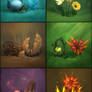 Twenty Fantasy Plants