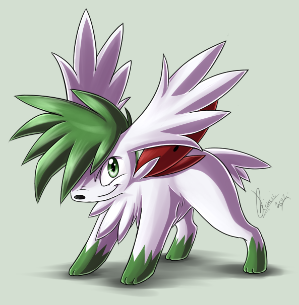 Pixilart - Shaymin (sky form) by brightnight333