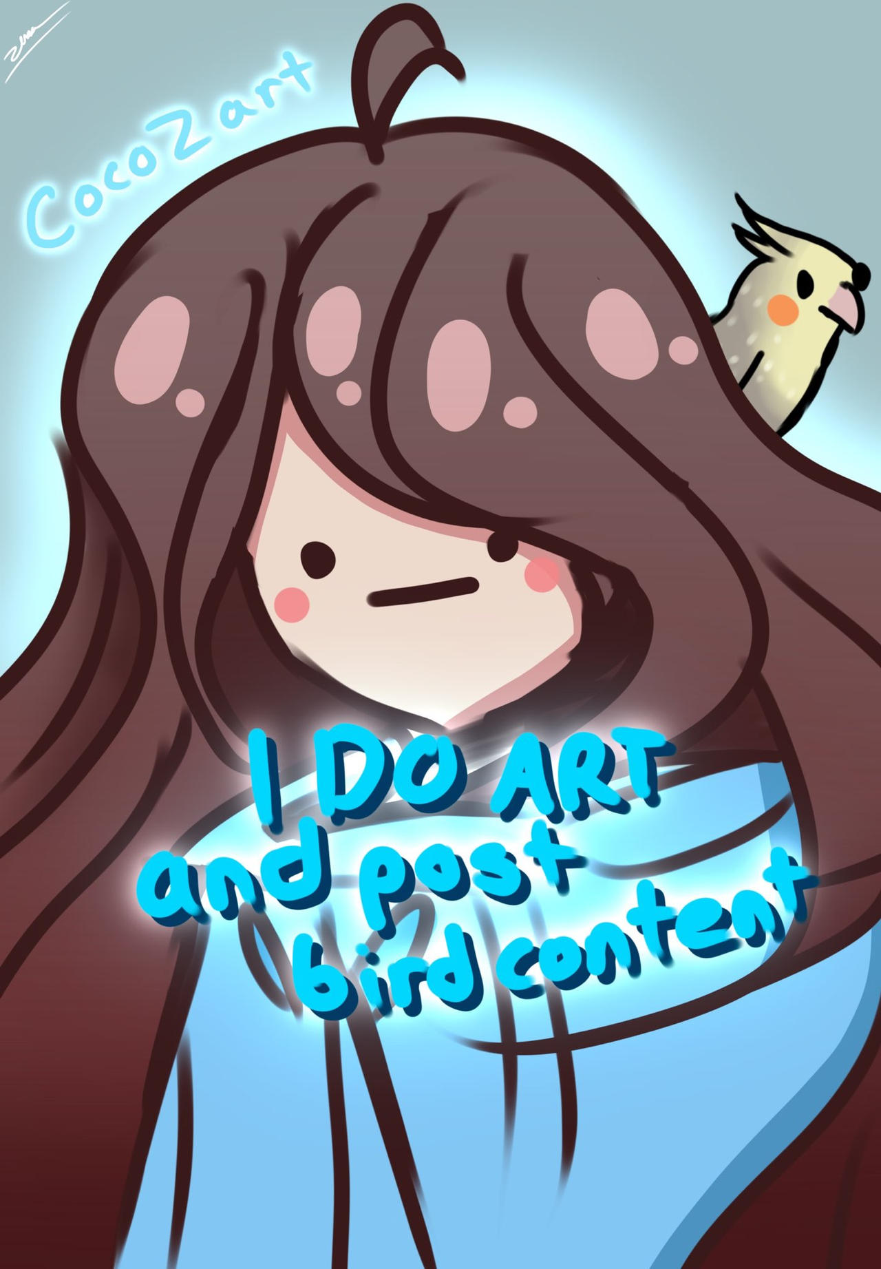 Random pfp that I drew for myself lol by CocoZart on DeviantArt