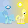 Homeworld Gems - Blue and Yellow Pearl