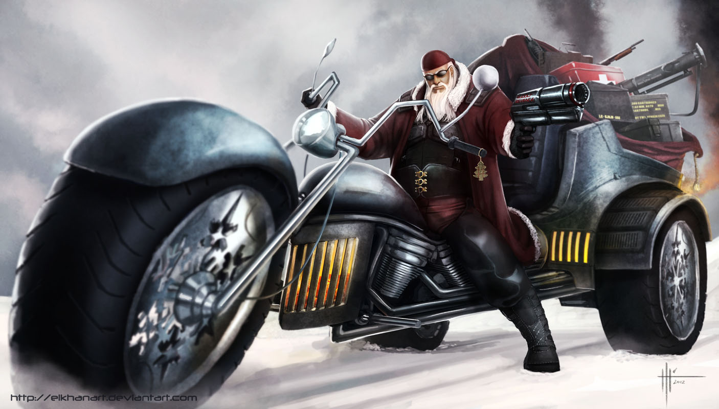 POST APOCALYPTIC SANTA