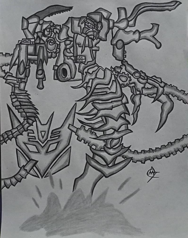 TF ROTF Rampage Sketch by Shadow053106 on DeviantArt