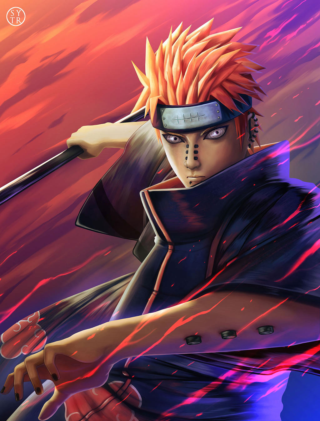Pain Akatsuki By Sytrism On Deviantart Pain Akatsuki By Sytrism On Deviantart