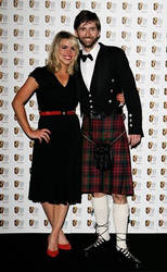 David Tennant is wearing a kilt 0.0