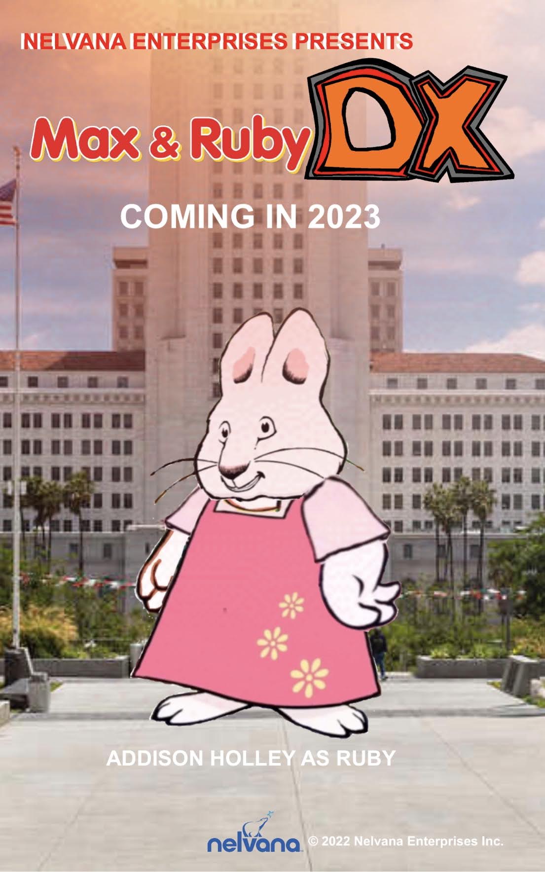 Max And Ruby DX Announcement Ruby Poster by RenderBunny on DeviantArt