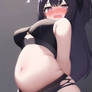 'AI Goth Belly 2' Edited
