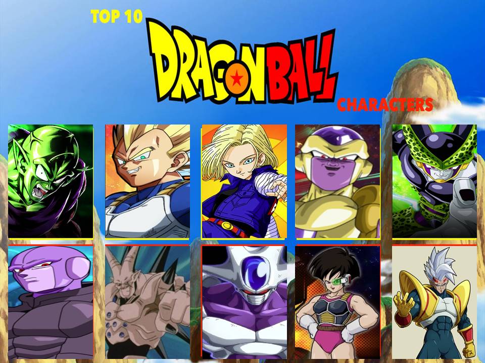 Top 10 Dragon Ball Z Characters