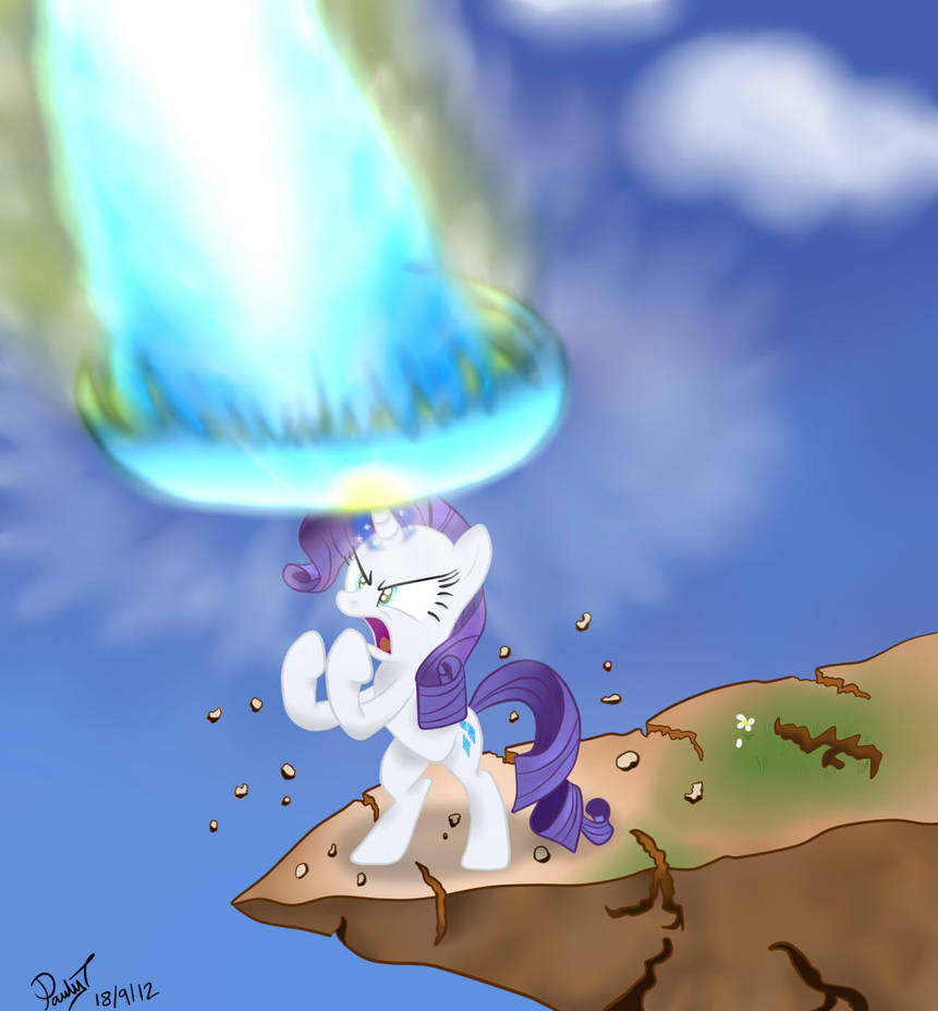 rarity's gonna blow you away by paulyt7 on DeviantArt