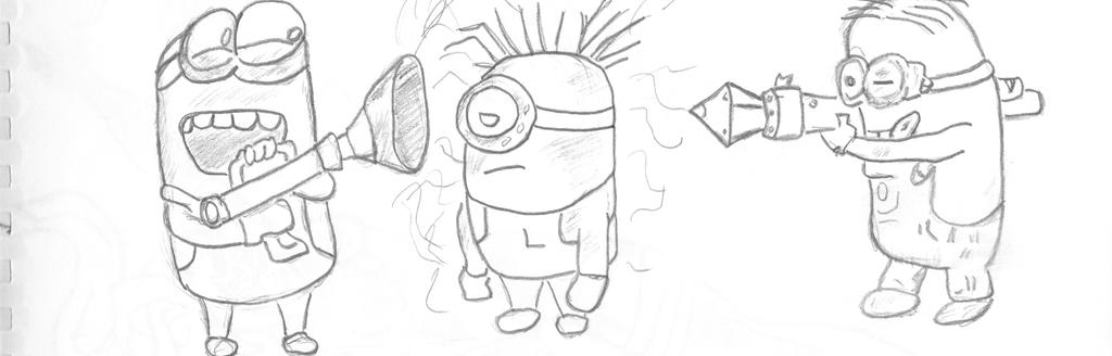 Minions at work by Ridorkulous88 on DeviantArt