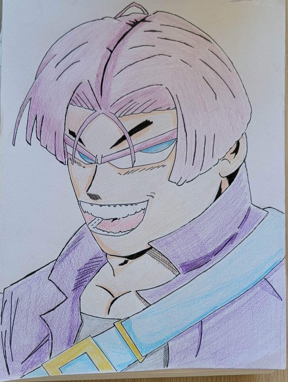 Trunks pencils by Ridorkulous88 on DeviantArt