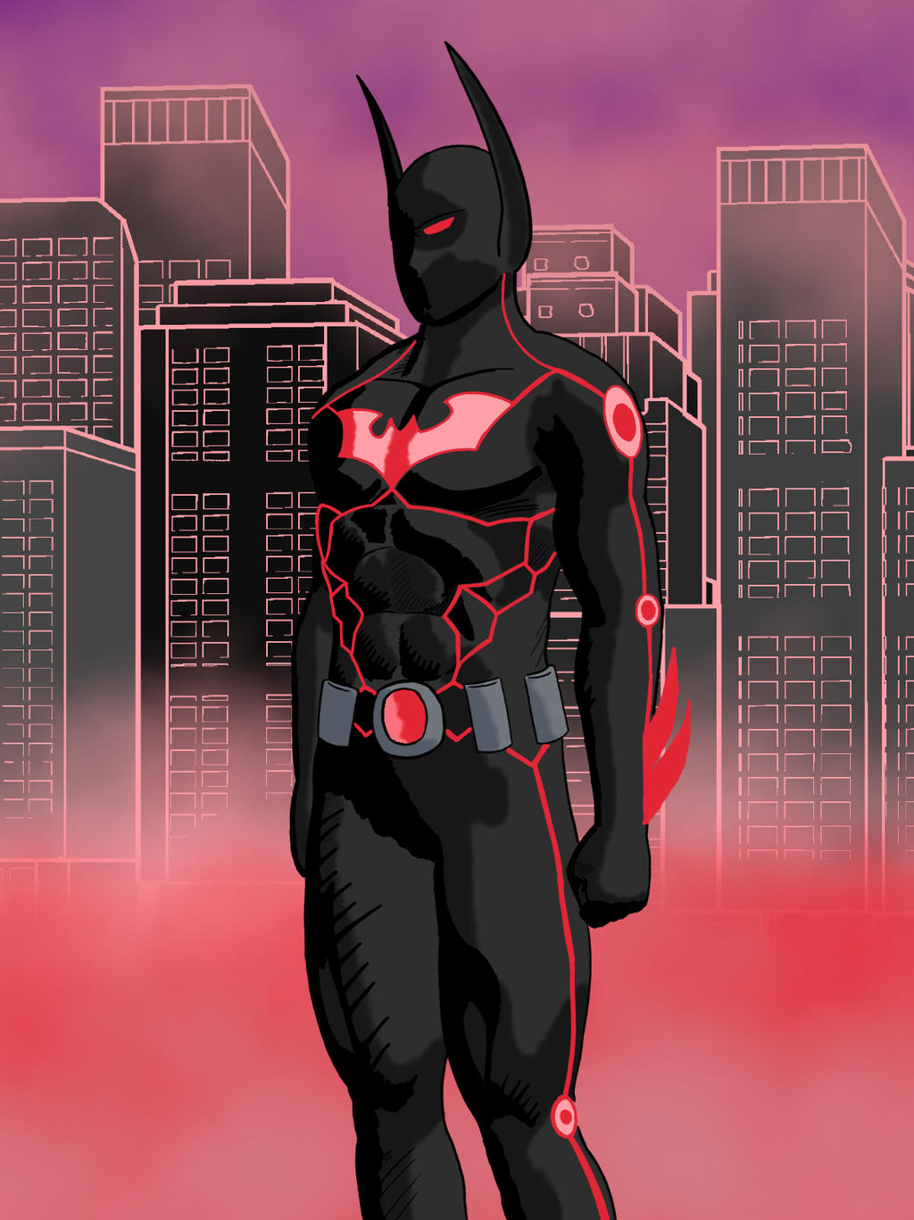 Batman Reverse Colors Batman Beyond colors by Ridorkulous88 on DeviantArt