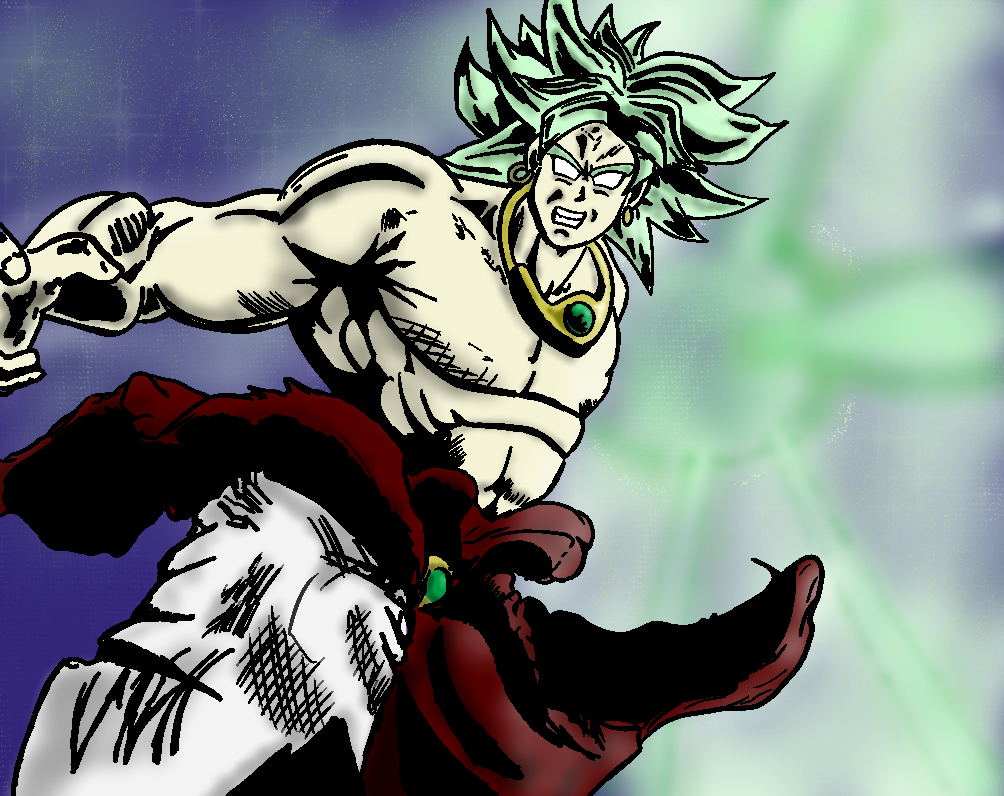 Broly colors 11.20.24 by Ridorkulous88 on DeviantArt