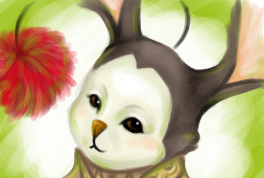 Portrait of a Moogle