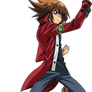 Jaden Yuki in an (Arc-V) academy uniform