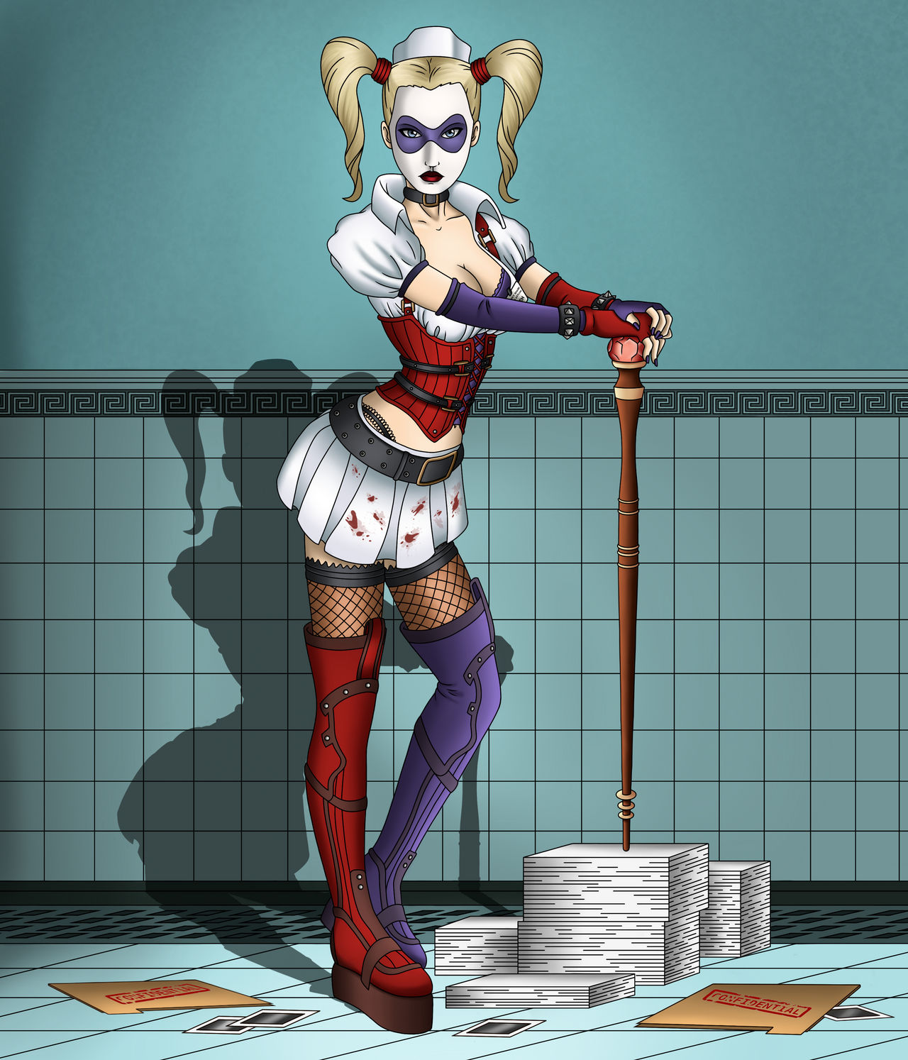 Harley Quinn: Back at the asylum