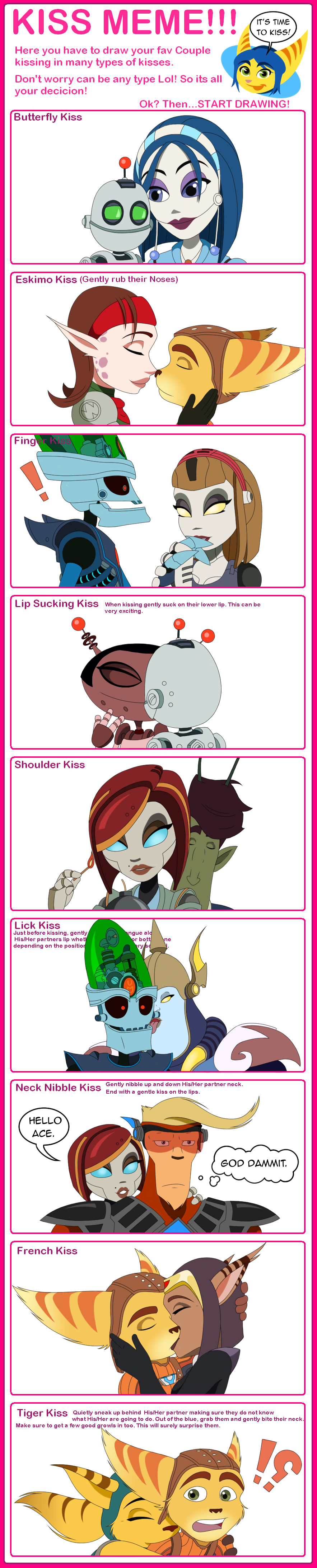 The Ultimate Ratchet and Clank Kiss Meme!