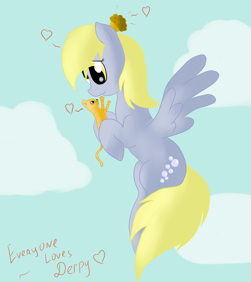 Derpy Love Everyone loves Derpy by BraeBurBur on DeviantArt