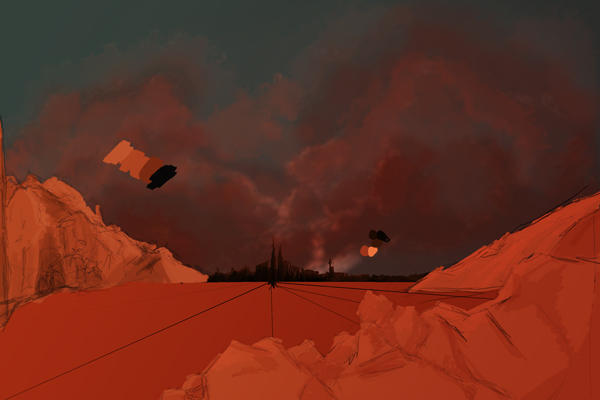 Desert City : Concept by GregKap on DeviantArt