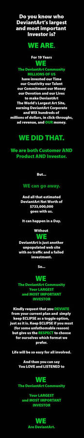 WE ARE DeviantArt !