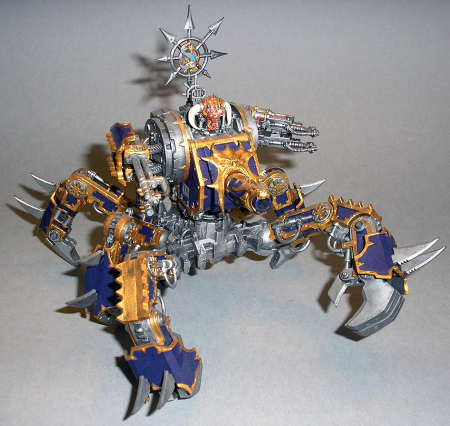Chaos Space Marine Defiler by Knoeppes on DeviantArt