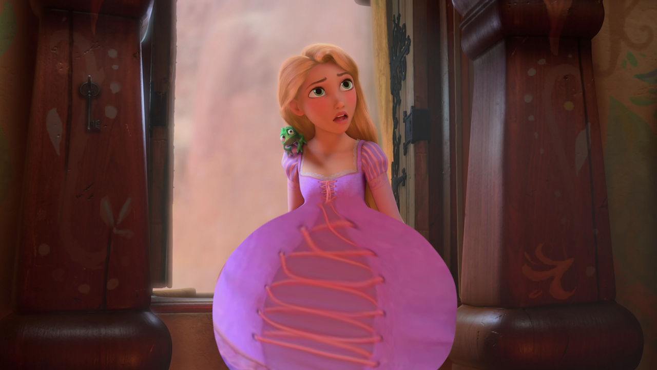 Rapunzel Inflation Round Rapunzel 2 by stuffedbunny12 on DeviantArt