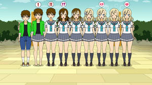 Ryan to schoolgirl tg tf mc kisekae