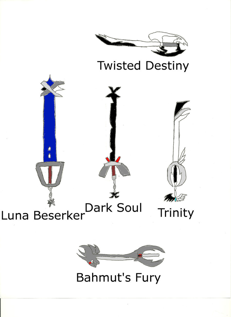 Custom Keyblade Forms Custom Keyblades set 1 by Omnimaster7 on DeviantArt