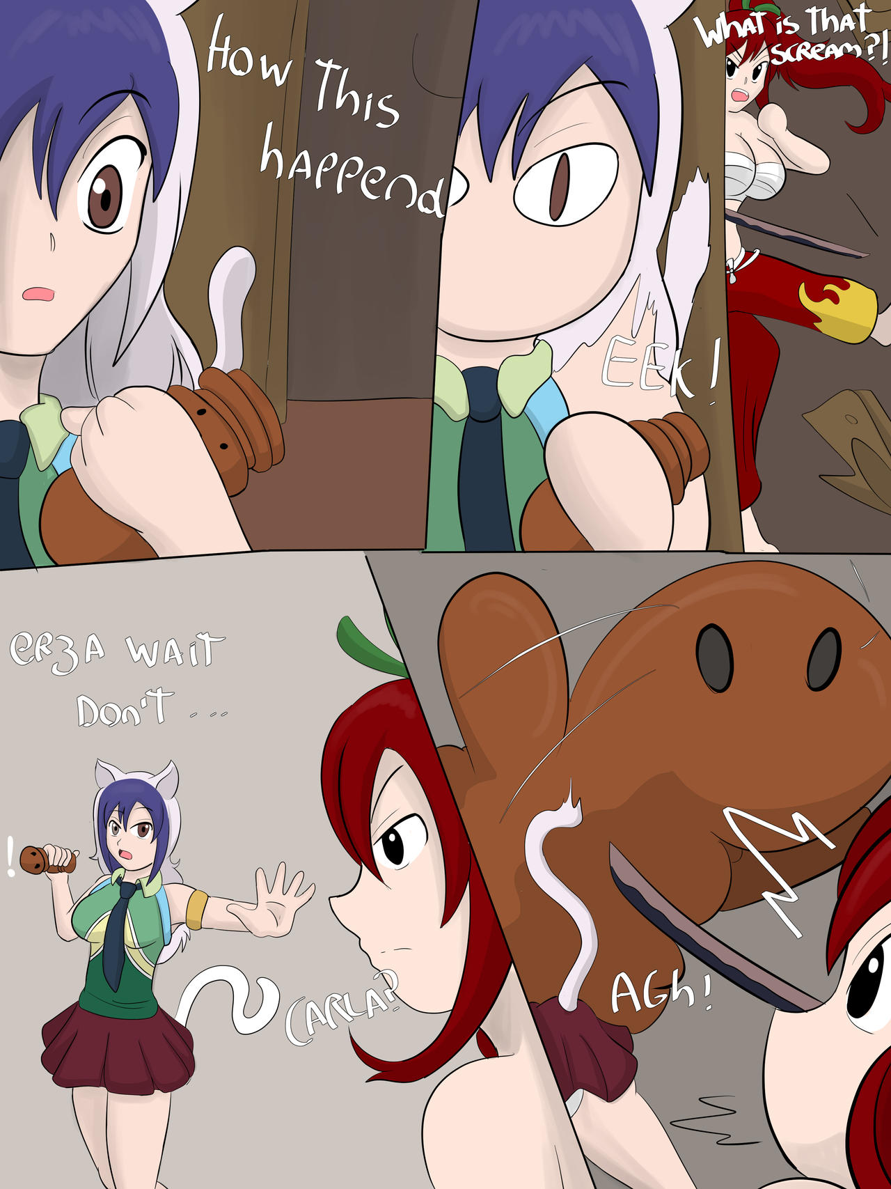 Fusion Comic Deviantart Fairy Tail surprisingly fusion Comic 03 by lucas742 on DeviantArt