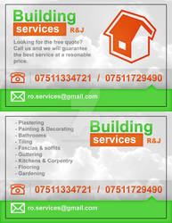 Building Services - Business card