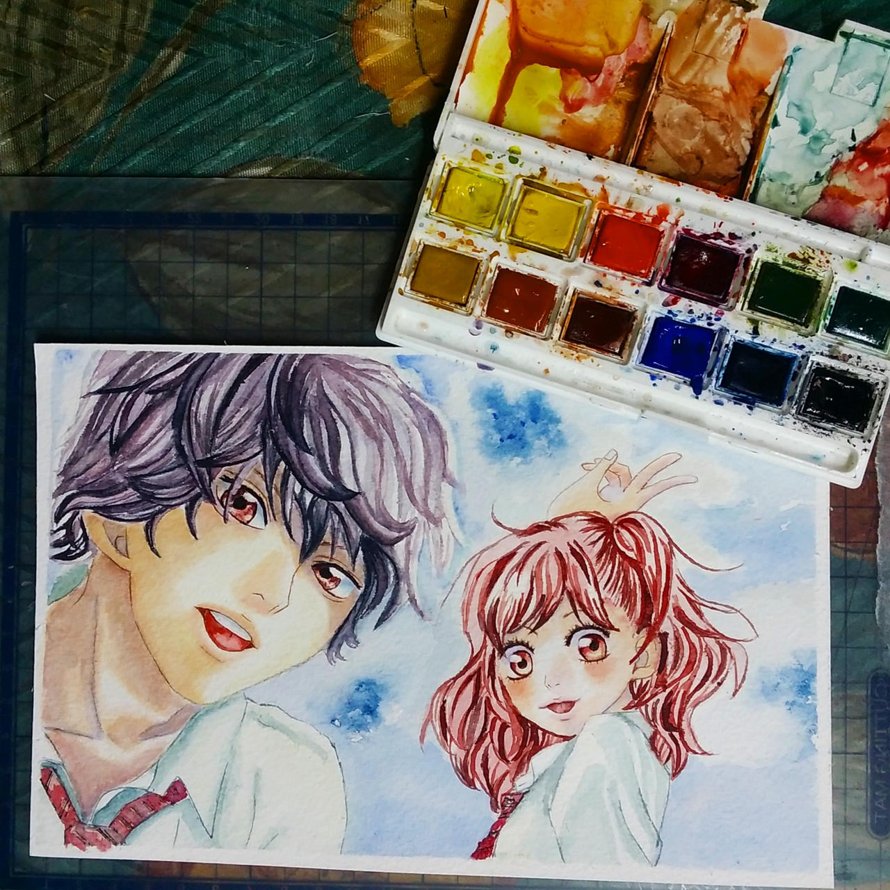 Au Haru Rice au haru ride by rimrimrim on DeviantArt