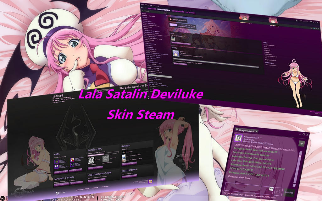 To love ru (Lala Deviluke) Steam Skin