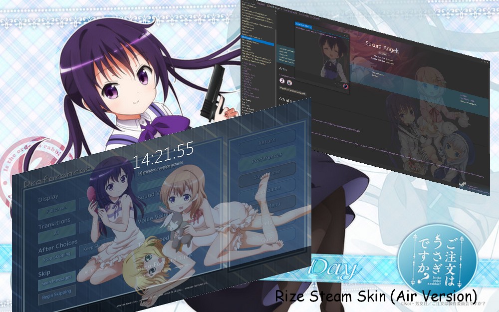 Rize Tedeza Steam Skin Gochiusa Air Version By Squallala1337 On Deviantart Rize Tedeza Steam Skin Gochiusa Air Version By Squallala1337 On Deviantart