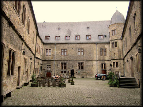 Wewelsburg - the courtyard